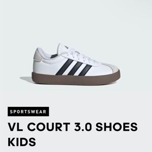 adidas White and Black Classic Low-Top Sneakers